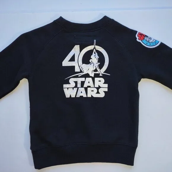 GAP x Star Wars 40th Anniversary Sweatshirt Baby GAP 18-24 Months NWT Pullover - Picture 5 of 8
